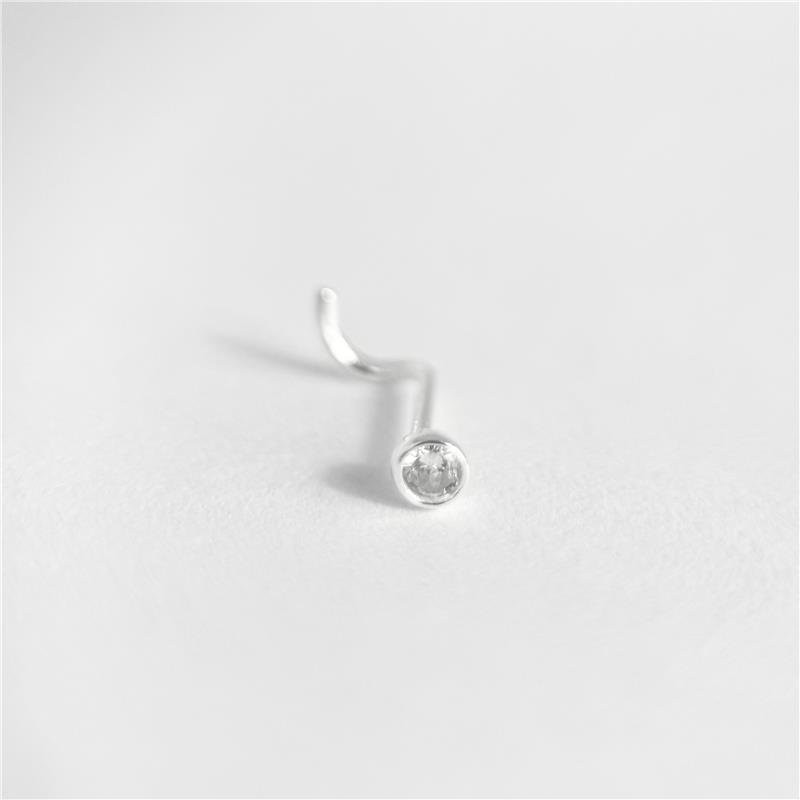 PIERCING NARIZ LISO LAP PONTO DE LUZ 2MM