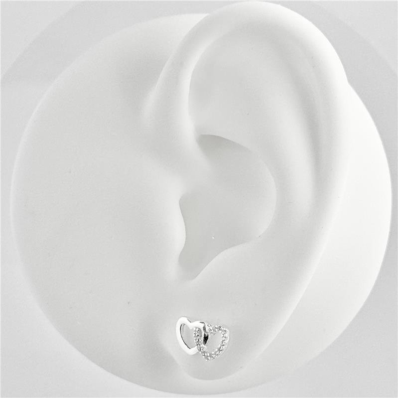 BR LISO LAP 2 CORAÇÕES ENTRELAÇADOS 6MM