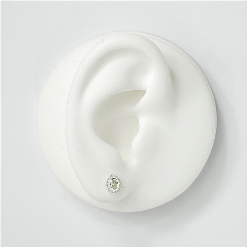 BR LISO LAP OVAL COM PEDRA CENTRAL 6MM