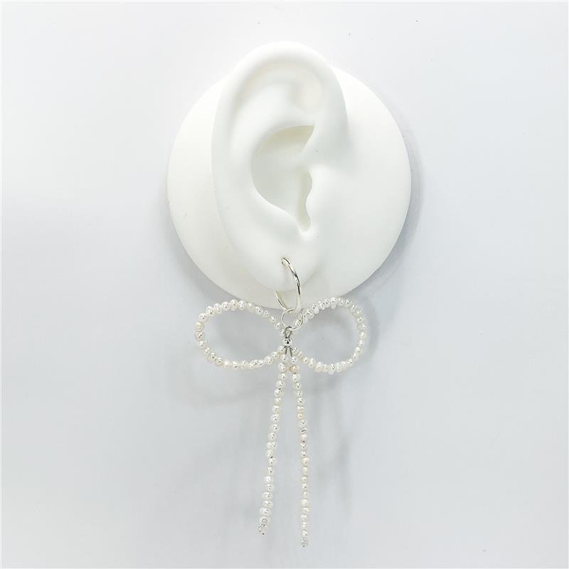 ARG LISA LAP 1,4MM X 1,5CM LAÇO PÉROLAS PENDURADO 5CM