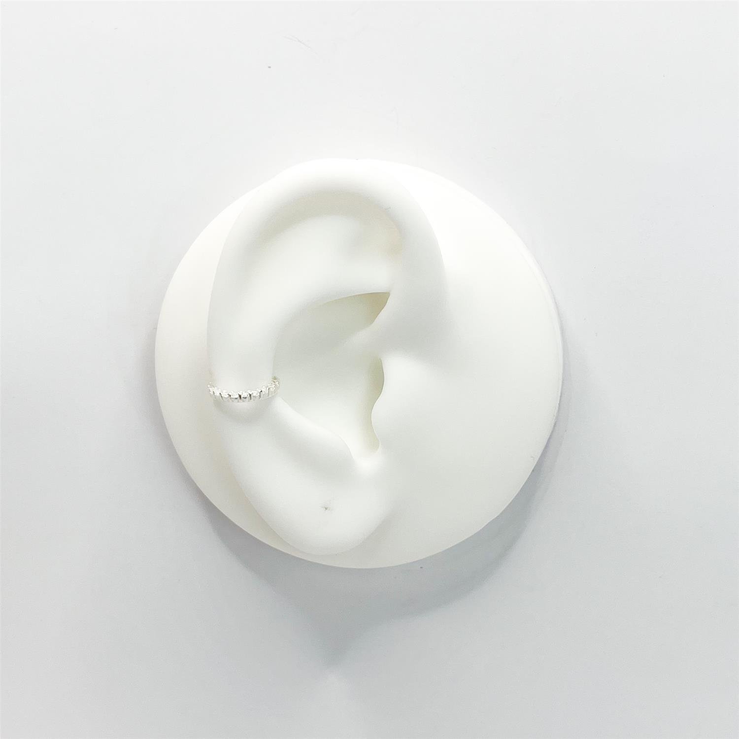 PIERCING LISO LAP CRAVEJADO 1CM