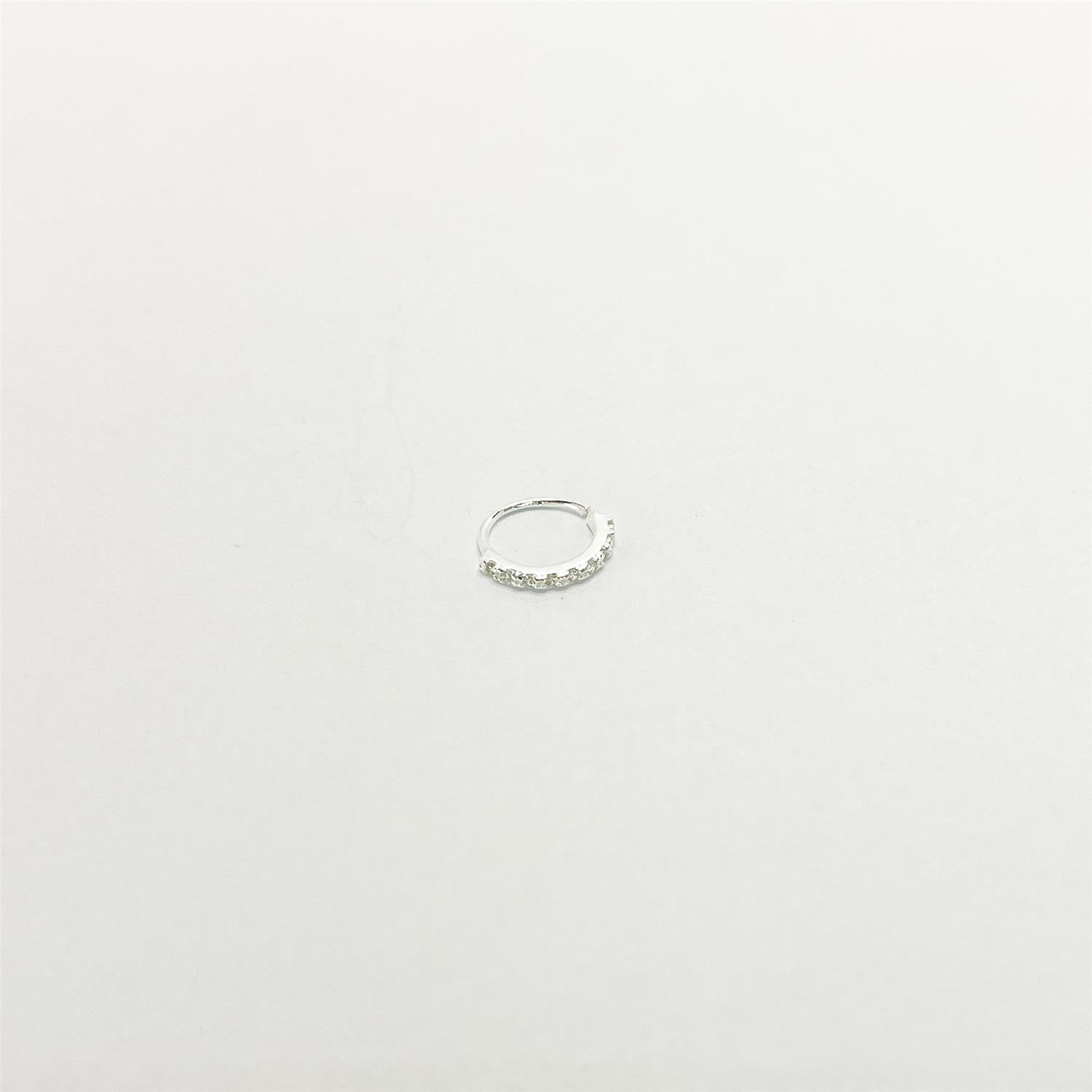 PIERCING LISO LAP CRAVEJADO 9MM