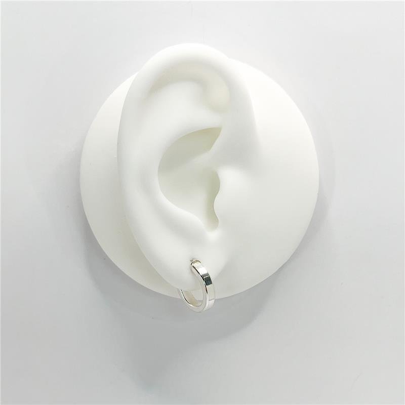 ARG LISA ARO QUADRADO 3MM X 1,5CM