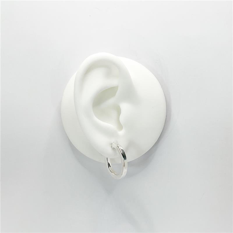 ARG LISA ARO QUADRADO 3MM X 2,2CM