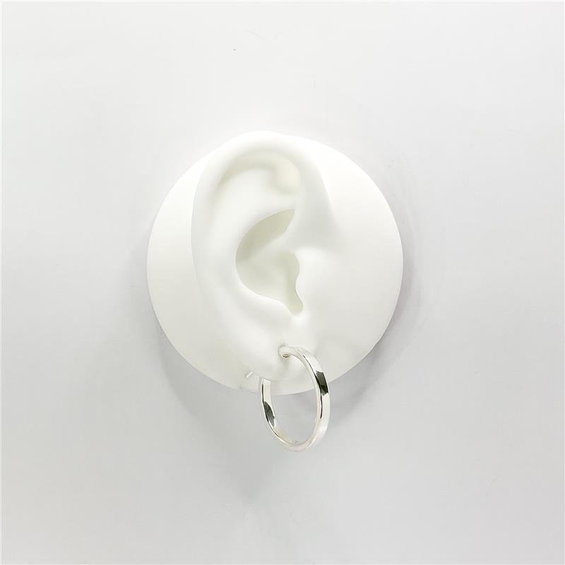 ARG LISA ARO QUADRADO 3MM X 2,5CM