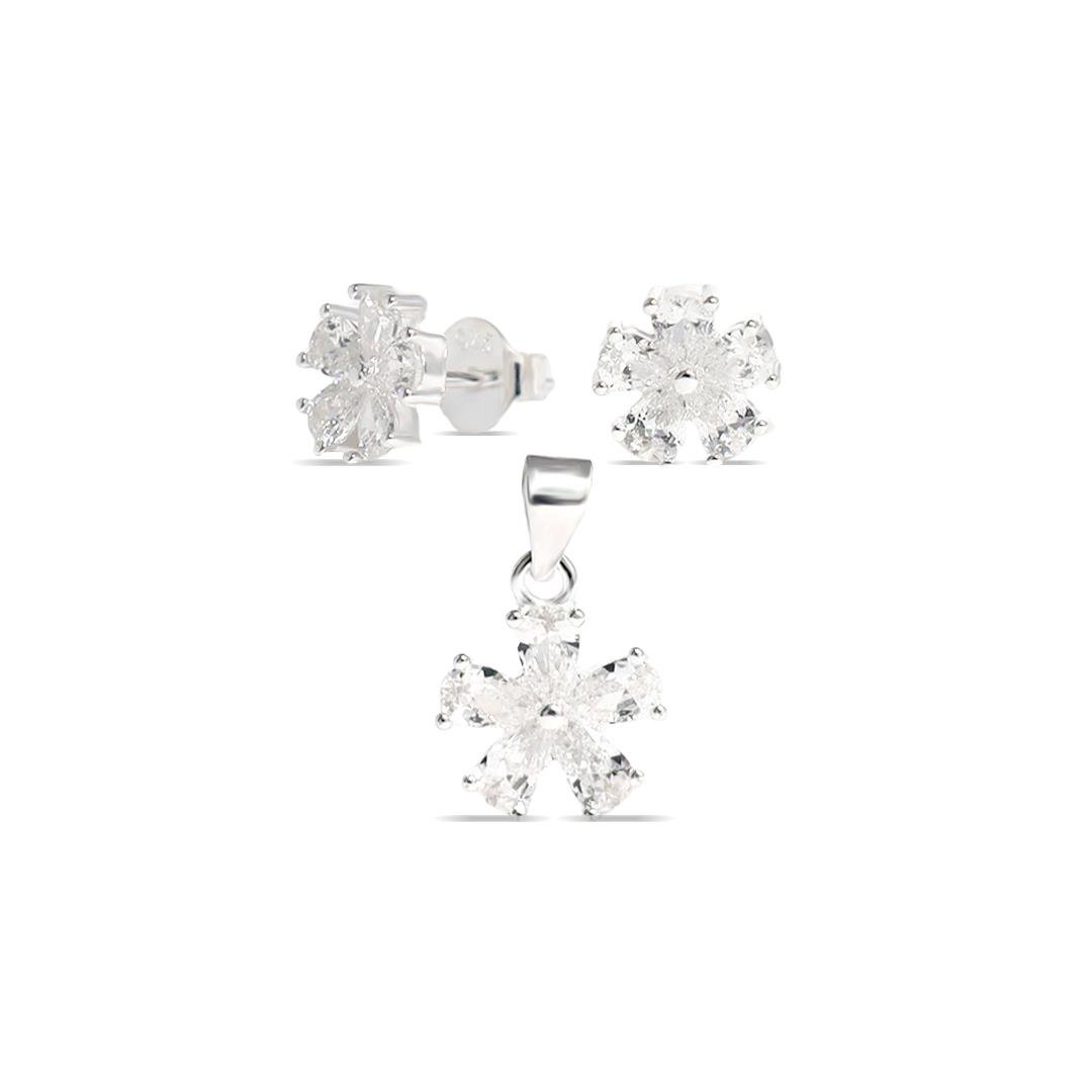 CONJ LISO LAP FLOR 5 PÉTALAS