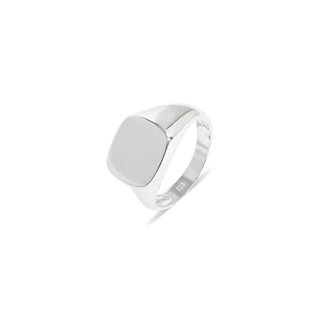 ANEL LISO QUADRADO 1,3CM