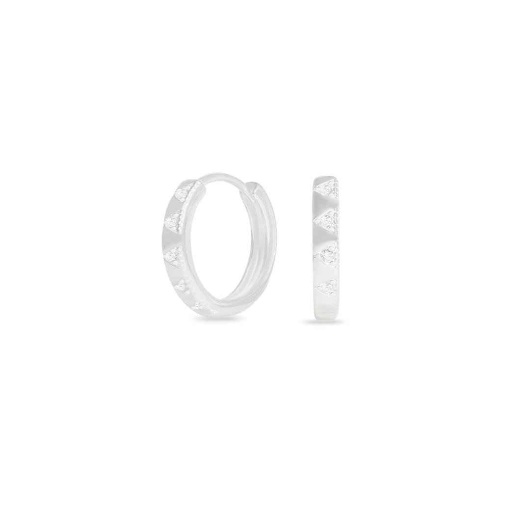 AGR LISA LAP ARO QUADRADO COM 5 TRIANGULOS 3MM X 1,6CM