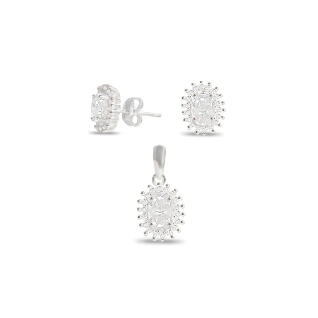 CONJ LISO LAP OVAL COM MOLDURA