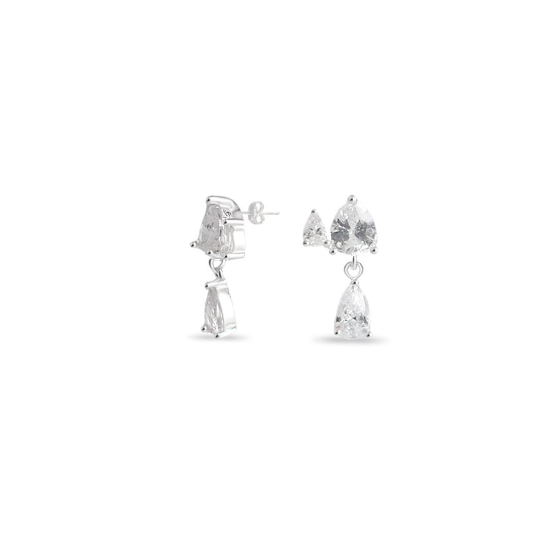 BR LISO LAP 2 GOTAS 6,7MM X 5,6MM COM GOTA PENDURADA 5,6MM