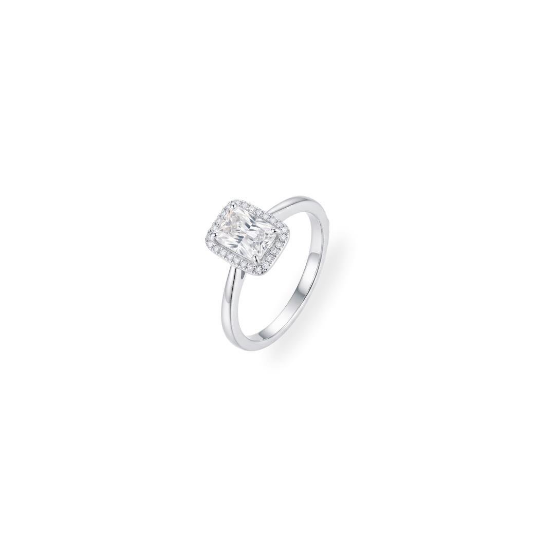 ANEL LISO LAP RETANGULAR 7,6MM X 6,4MM