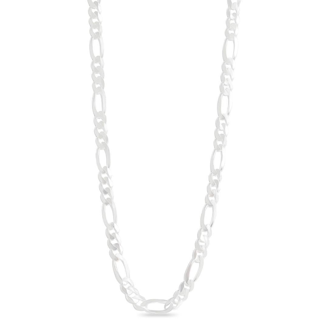 CORRENTE LISA ELO 3X1 7MM X 60CM