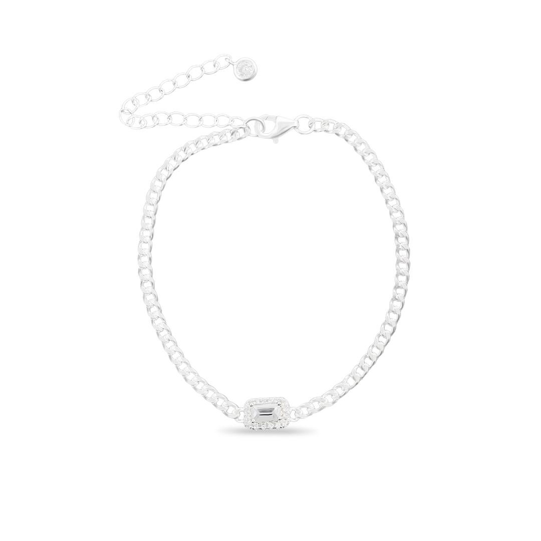 PULS LISA LAP GRUMET 3MM RETANGULAR CONTORNO CRAVEJADO