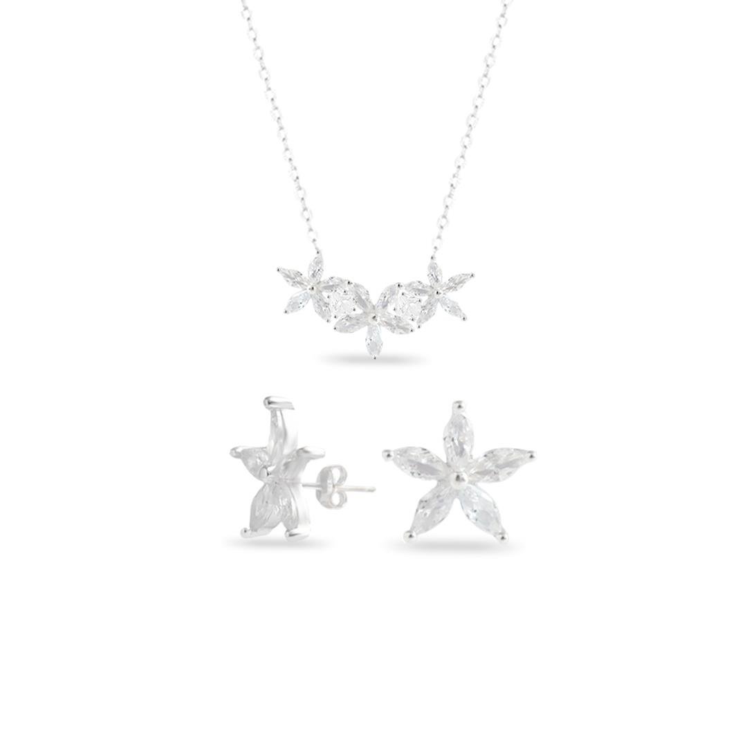 CONJ LISO LAP FLORES