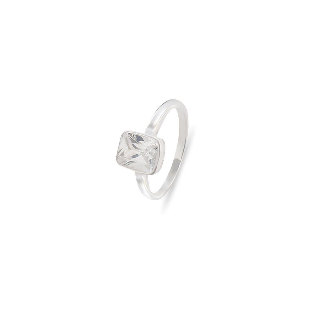 ANEL LISO LAP RETANGULAR 1CM X 8,5MM