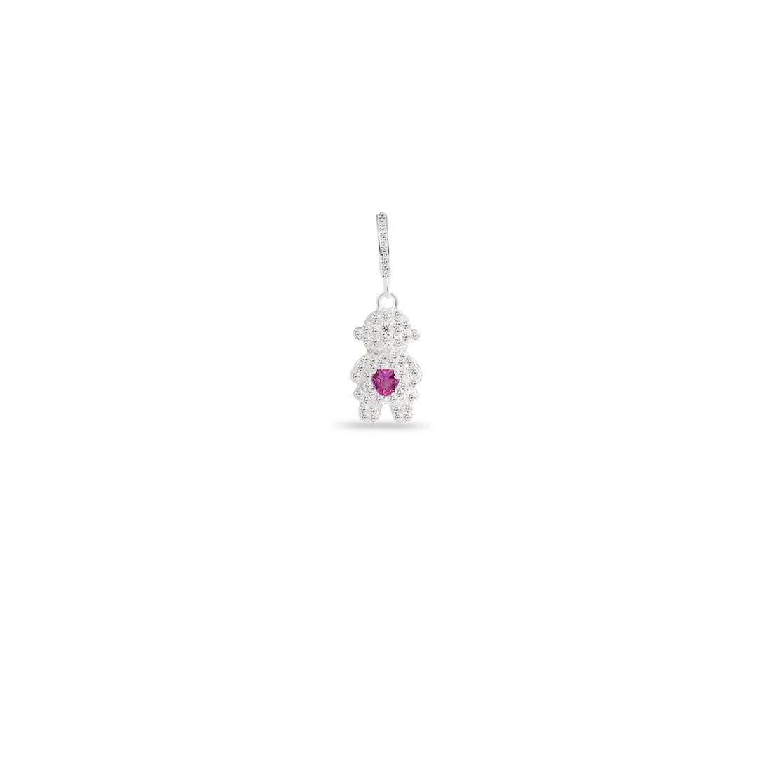 BERLOQUE LISO LAP MENINA COM CORAÇÃO 1,5CM