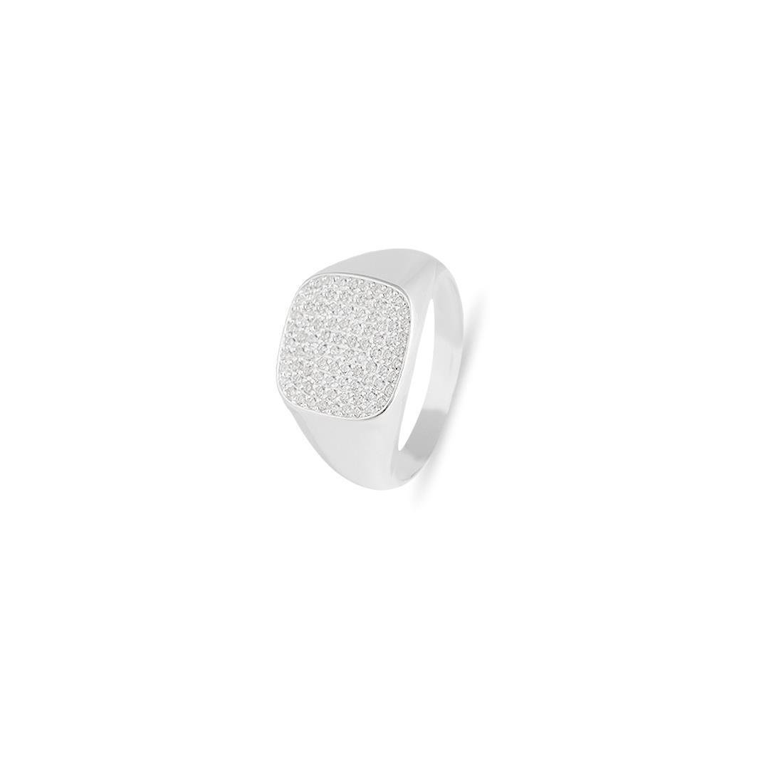 ANEL LISO LAP QUADRADO 1,3CM