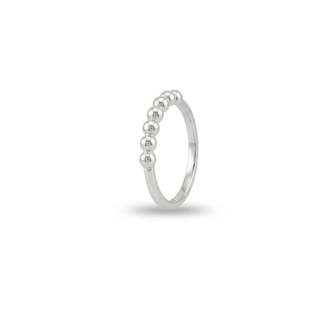 ANEL LISO METADE COM GOMOS 3,5MM