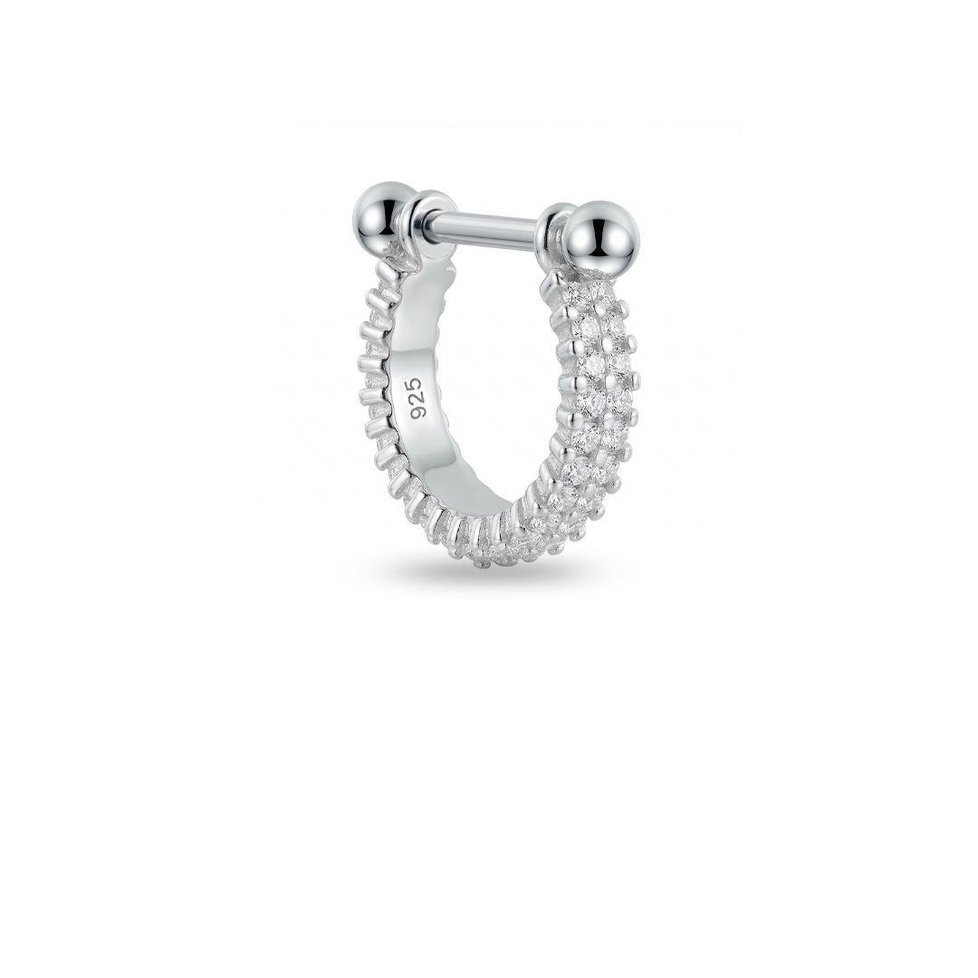 PIERCING LISO LAP CRAVEJADO 1,3CM