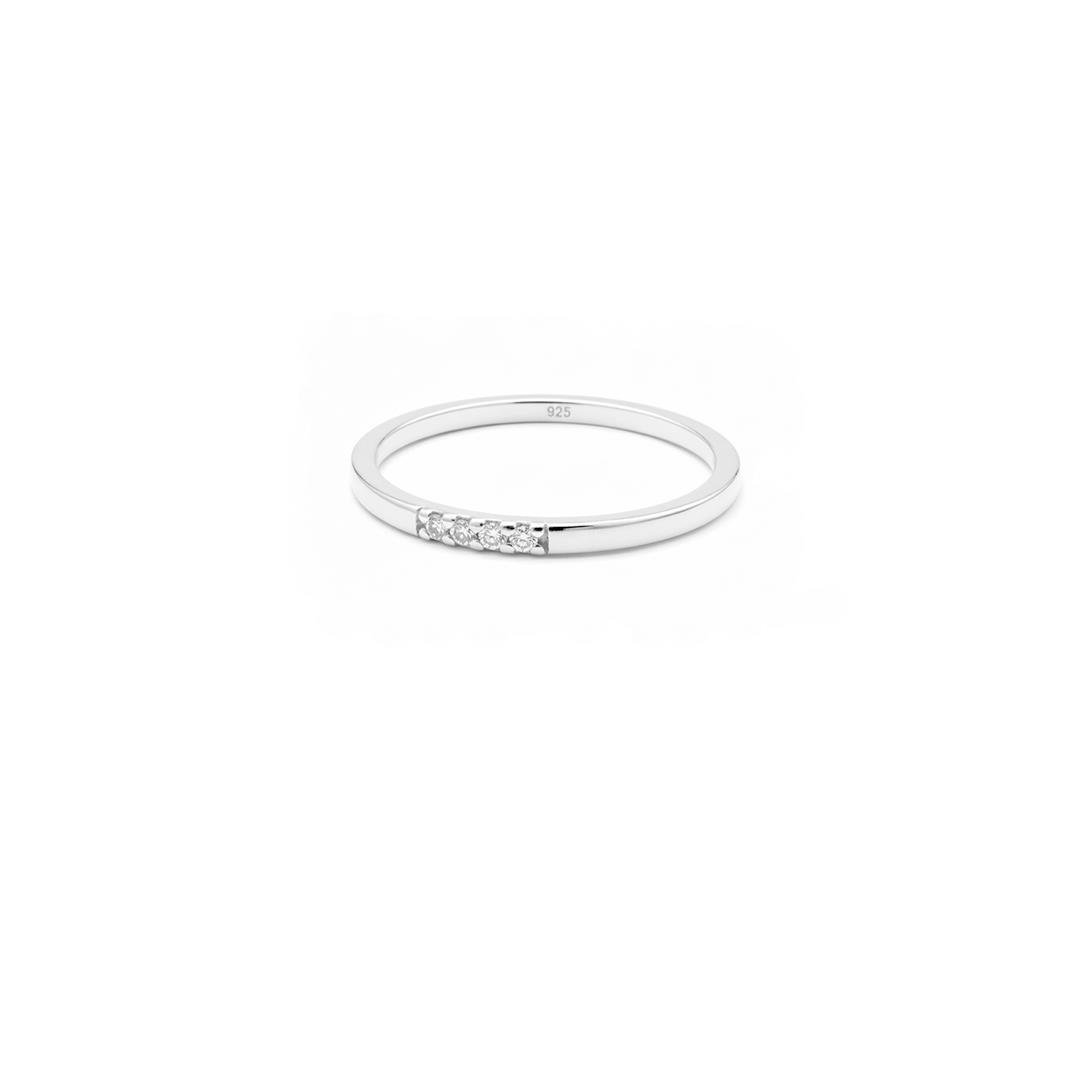 ANEL LISO LAP CENTRO CRAVEJADO 1,2MM 