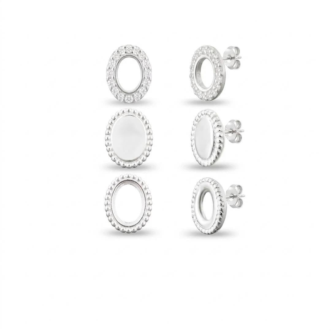 BR LISO LAP TRIO OVAL VARIADOS 5MM 