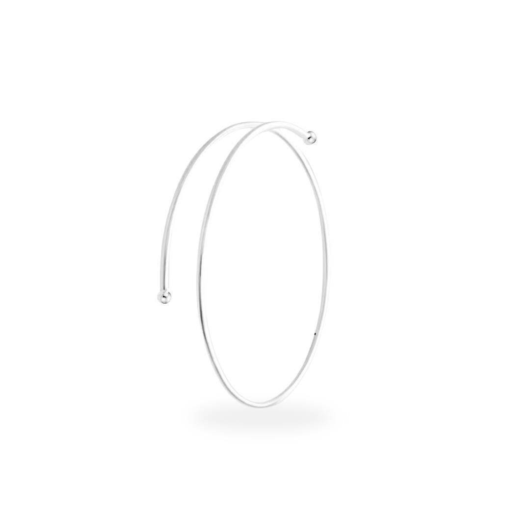 BRACELETE LISO DUAS PONTAS ABERTO 7,9CM X 2MM