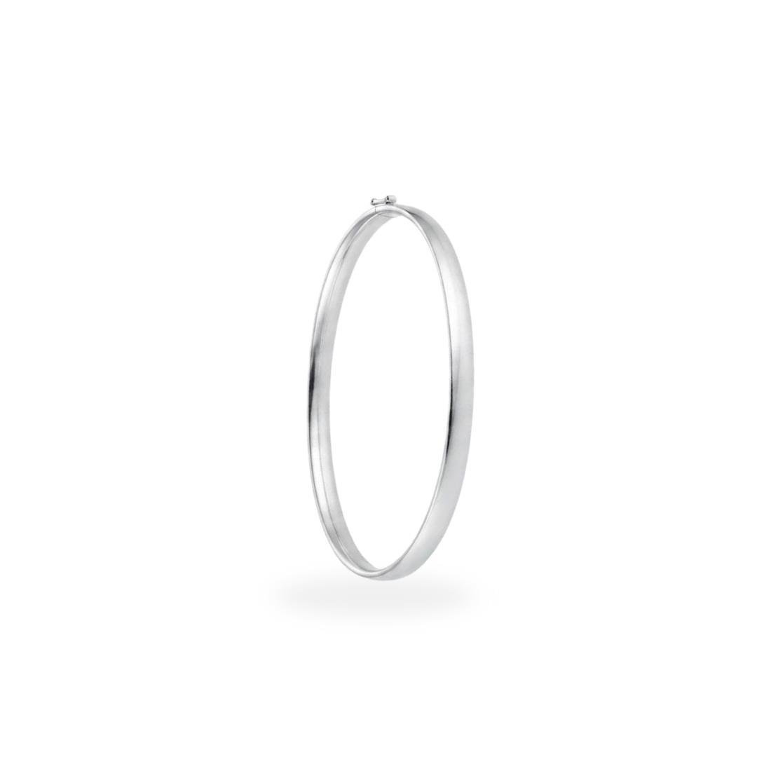 BRACELETE LISO ARO MEIA CANA INFANTIL 4MM